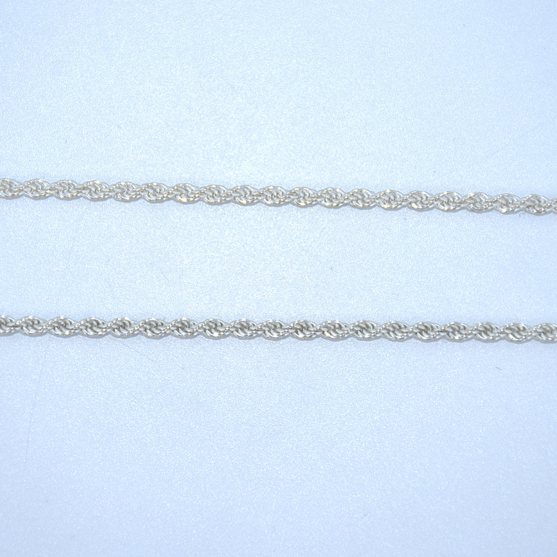 Sterling Silver | 1.8mm Solid Rope Chain 20 Inches