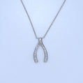 Sterling Silver | Wishbone Necklace