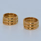 19.2K Portuguese Gold | Huggie Loops