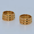 19.2K Portuguese Gold | Huggie Loops