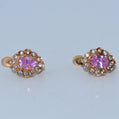 19.2K Portuguese Gold | Oval Teardrop Huggie Earrings