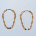 19.2K Portuguese Gold | Dangle Hoop Earrings