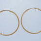 19.2K Portuguese Gold | Large Endless Hoop (Argolas) Earrings