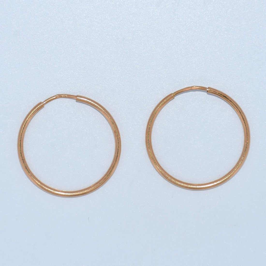 19.2K Portuguese Gold | Medium Endless Hoop (Argolas) Earrings
