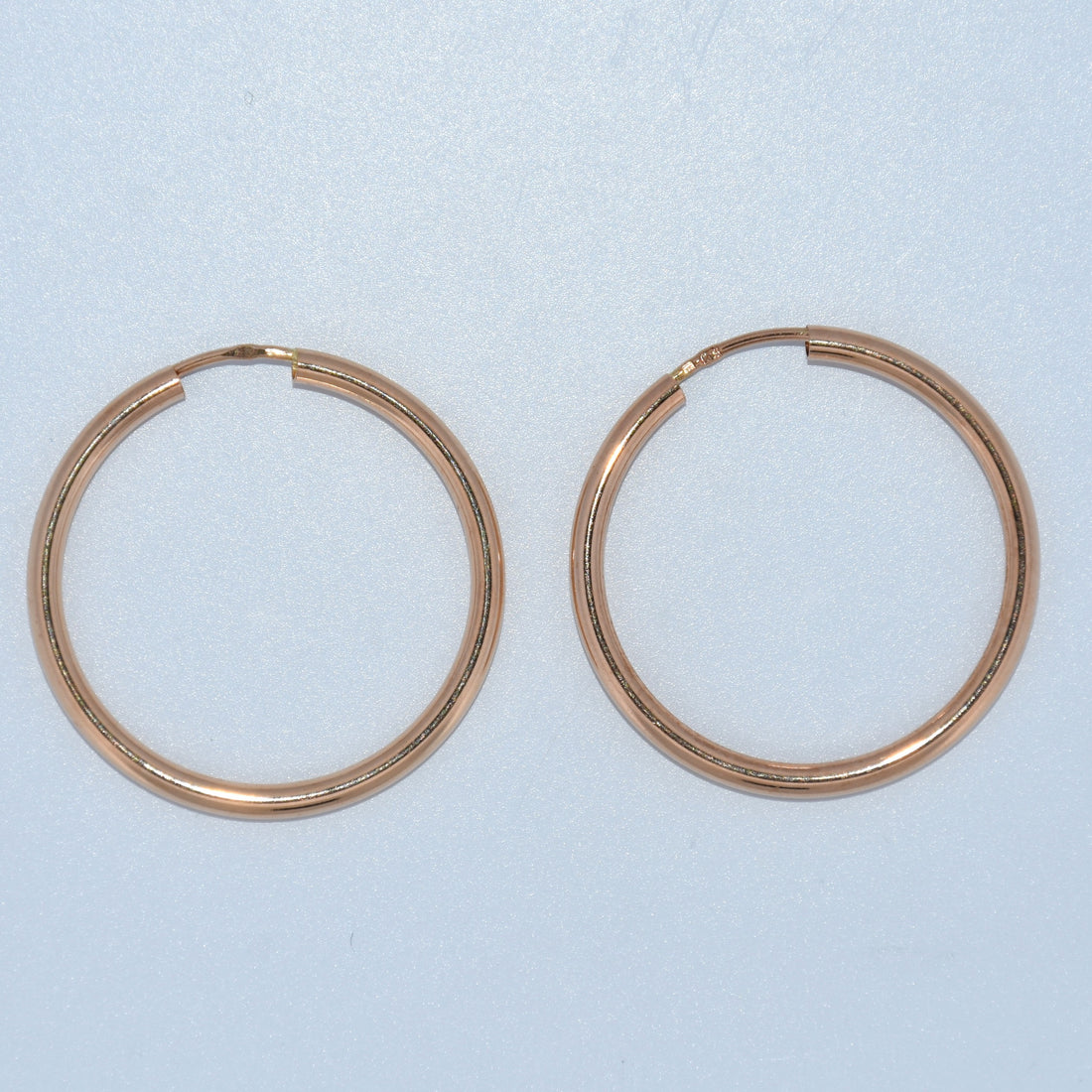 19.2K Portuguese Gold | Medium Endless Hoop (Argolas) Earrings