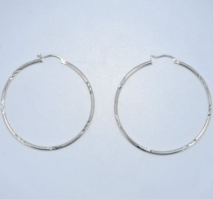 Sterling Silver | Hoop Earrings