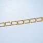 19.2K Portuguese Gold | Rectangular Link Bracelet