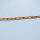 19.2K Portuguese Gold | Interlocking Loops Bracelet