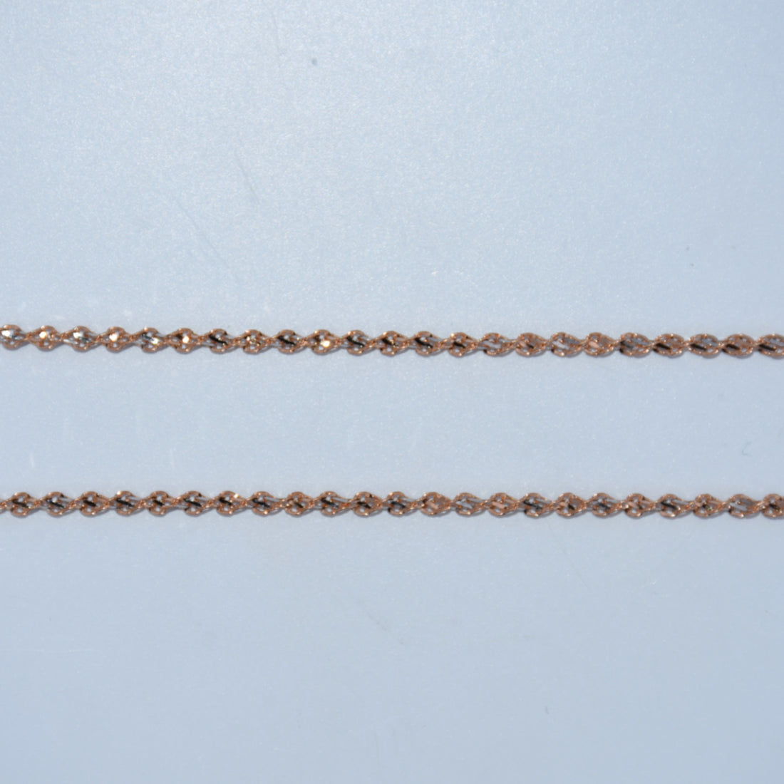 14K Gold | Rose Gold Rope Chain 18in