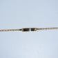 19.2K Portuguese Gold | Kids ID Adjustable Bracelet Light Freeze (Frizo) Style 5.5mm