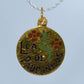 19.2K Portuguese Gold | Round Lca. De Padrinhos (Godparents ) Charms