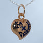 19.2K Portuguese Gold | Heart Lca.De Padrinho (Godfather) Charm