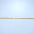14K Gold | Diamond Cut Curb Bracelet