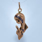 19.2K Portuguese Gold | Virgin Mary Praying Pendant