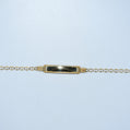14K Gold | Diamond Cut Mariner ID Bracelet