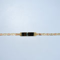14K Gold | Tricolor Valentino ID Bracelets