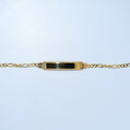 14K Gold | YG Figaro ID Bracelet