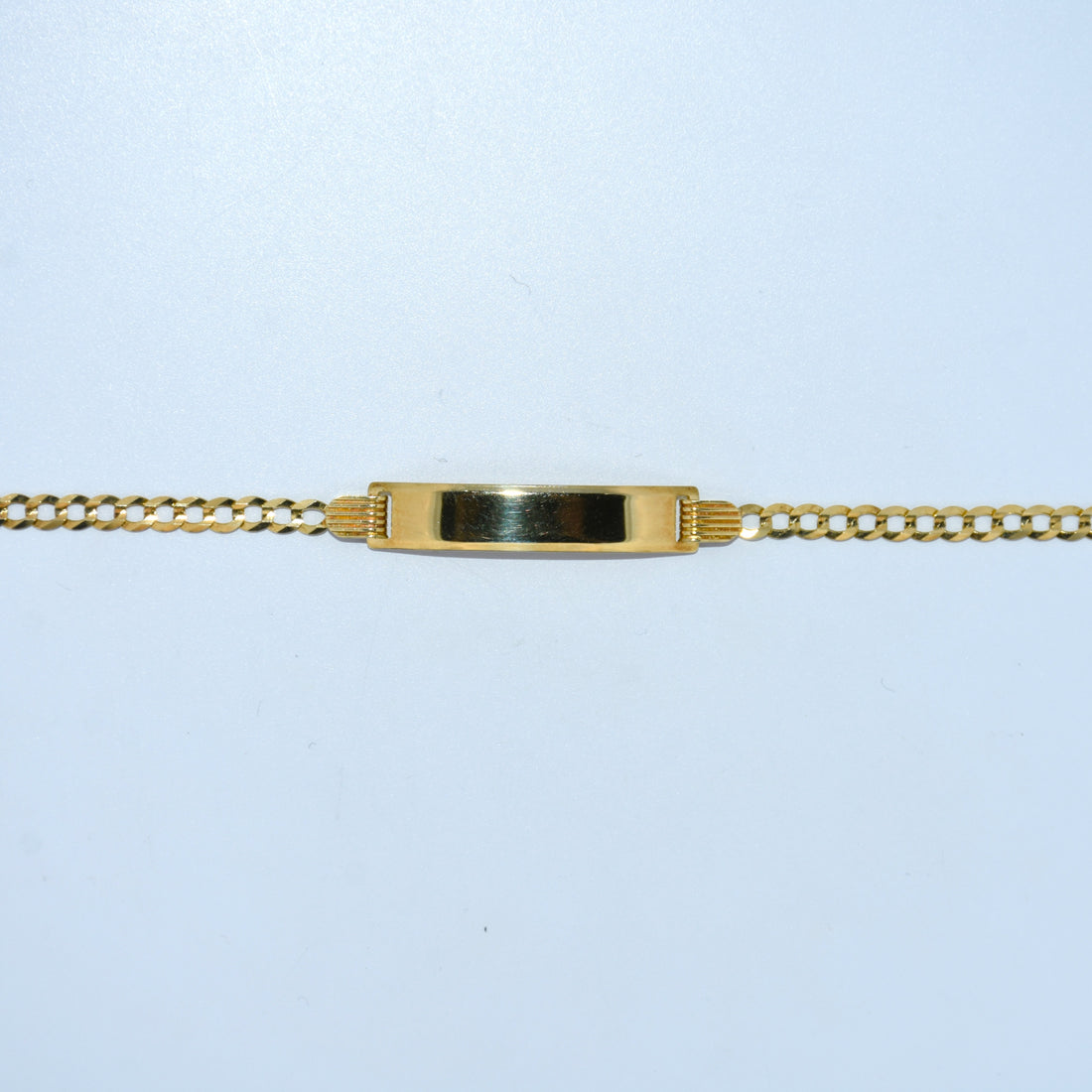 14K Gold | Curb ID Bracelets