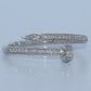 14K Gold | WG 0.2cttw 127 RD Natural Diamond Nail Ring
