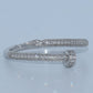 14K Gold | WG 0.2cttw 127 RD Natural Diamond Nail Ring
