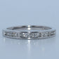 14K Gold |.25cttw WG 14RD Channel Natural Diamond Wedding Band