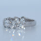 14K Gold | WG Round 8 stone 4.15cttw Lab Diamond Wedding/Anniversary Band
