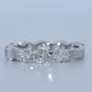 14K Gold | WG East West Oval 2.48cttw Lab Diamond Wedding/Anniversary Band