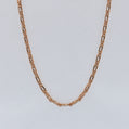 19.2K Portuguese Gold | Hollow Twist Paperclip Chains