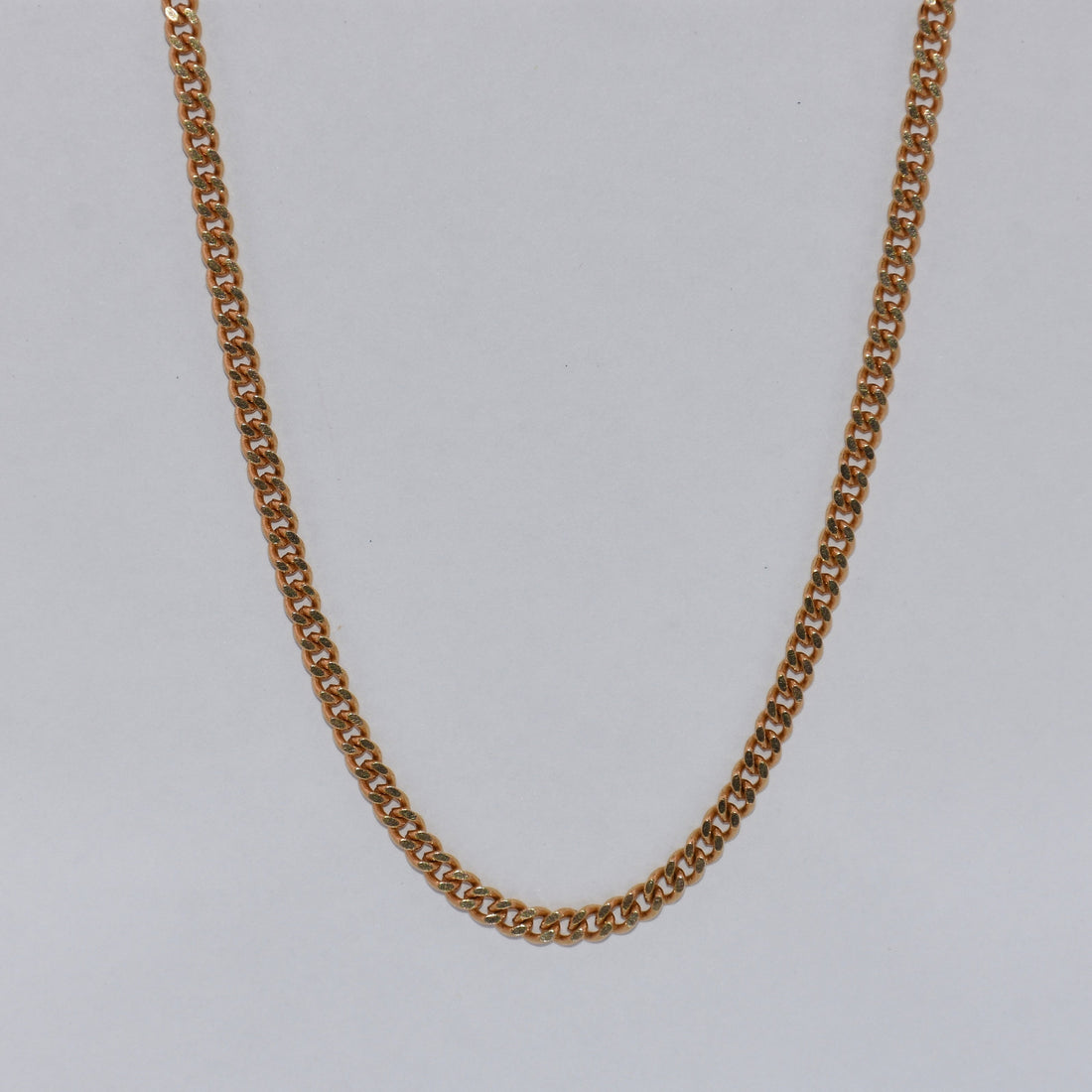 19.2K Portuguese Gold | Tight Link Curb Chains