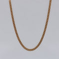 19.2K Portuguese Gold | Tight Link Curb Chains