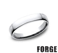 Benchmark EUCF145CC10 mens size 10 cobalt chrome wedding band