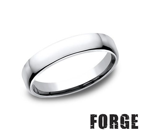 Benchmark EUCF145CC10 mens size 10 cobalt chrome wedding band