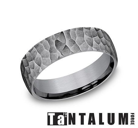 Benchmark 8mm tantalum men's wedding band size 10 EUCF565591GTA10