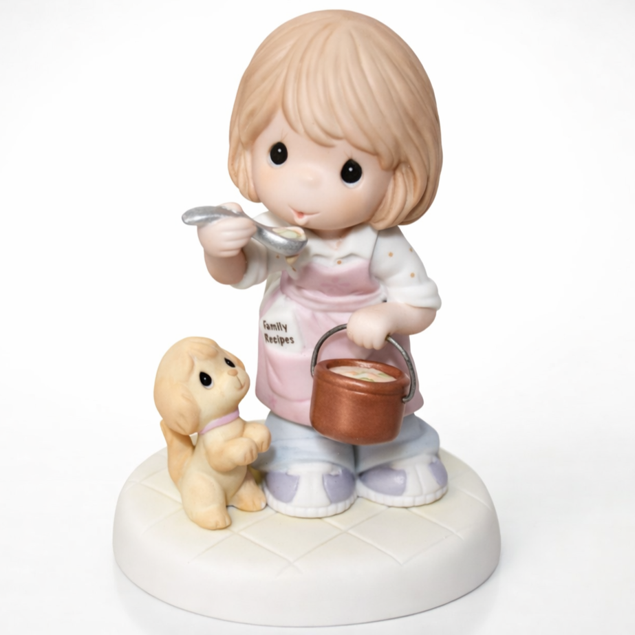 Precious Moments | Life Is Soup-er With You In The Mix Porcelain Figurine