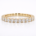 14K Gold |  1.497cttw Round Eternity Lab Diamond Wedding/Anniversary Band