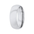 Heavy Stone | 4mm Cobalt Dome with Polished Finish Comfort Fit Wedding Band Ring