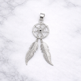 Sterling Silver | Dream Catcher Pendants