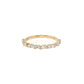 14K Gold | Lab Diamond Wedding Anniversary Band