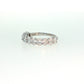 14K Gold | 1.65ct Lab Oval Diamond 14K White Gold Half Eternity Ring