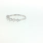 14K Gold | WG .512cttw Pear Lab Diamond Wedding/Anniversary Band