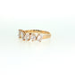 14K Gold | YG 1.315cttw Marquise/Oval/Pear/Emerald Lab Diamond Wedding/Anniversary Band