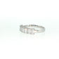 14K Gold | WG 1.249cttw Emerald Lab Diamond Wedding/Anniversary Band