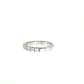 14K Gold | White Gold 1.02 cttw Round Lab Diamond Half Eternity Wedding/Anniversary Band
