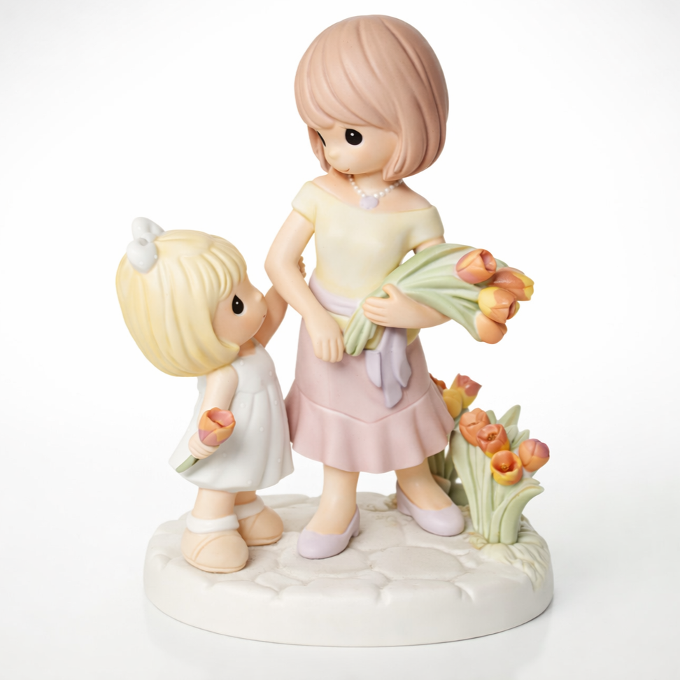 Precious Moments | Gentle is A Mother's Love Porcelain Figurine