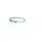 14K Gold | .16ct White Gold Natural Diamond Oval/Round Eternity Wedding Band