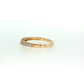 14K Gold | 0.25cttw YG Shadow Band with Bgt Center Natural Diamond Wedding Band