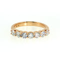 14K Gold | 1.02cttw Yellow Round Natural Diamond Wedding Band