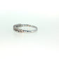 14K Gold | .20ct Natural Diamond Double Layer Wedding Band