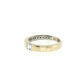 14K Gold & 950 Platinum | Yellow Gold Natural Diamond Sideways Baguette Wedding Band for Men