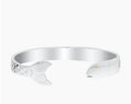 Cape Cod | Evening Tide 7" Sterling Silver Fish Cuff Cape Cod Bracelet